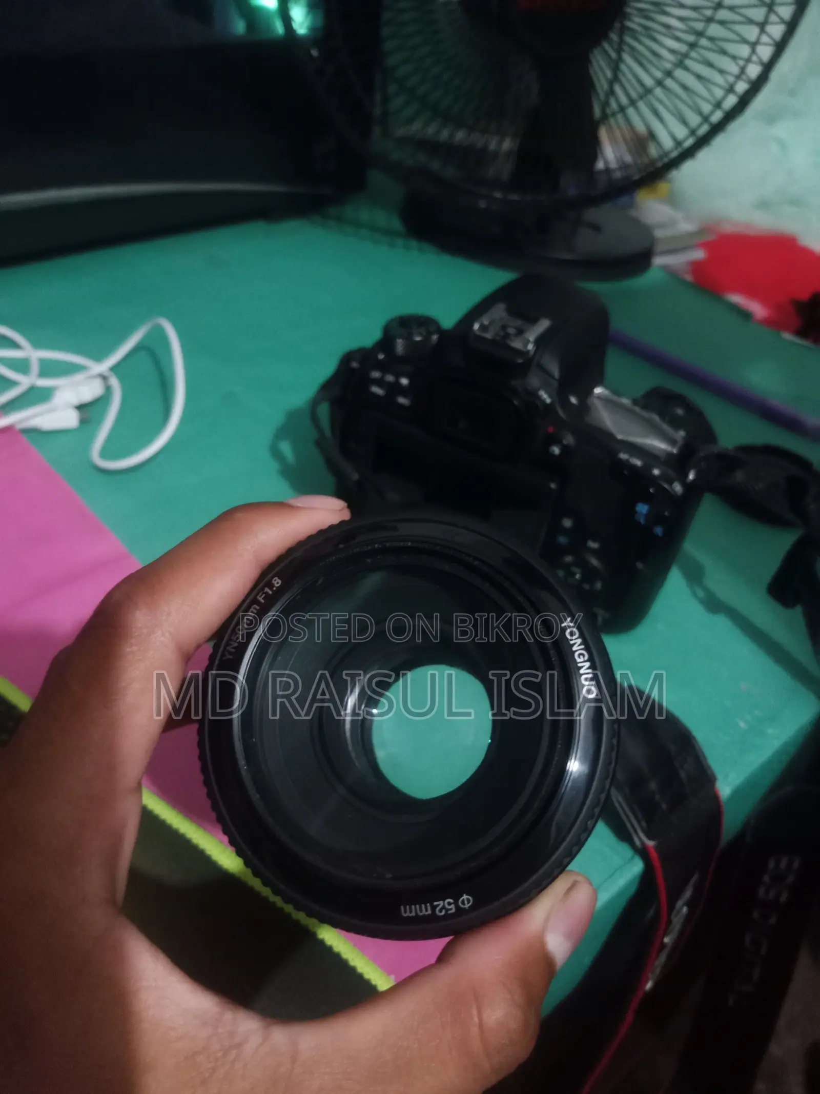 Yongnuo 50mm 1.8 Prime Lens For Canon Mount Full Fresh Condition