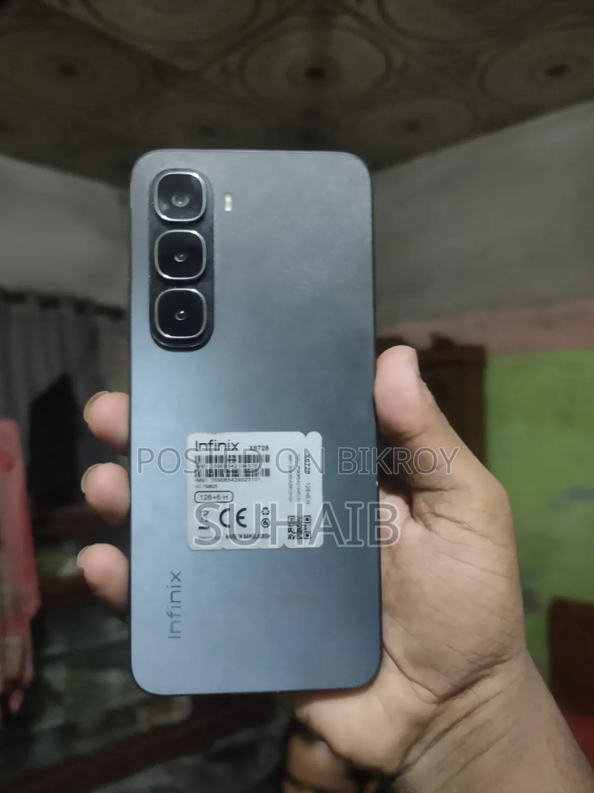 Infinix Hot 60i 128 GB Black