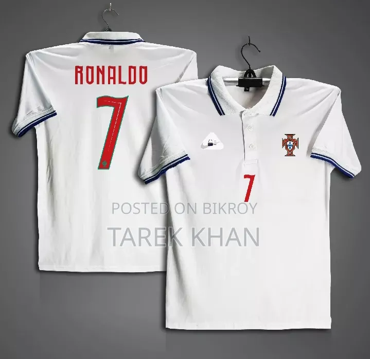Polo Short Sleeve Portugal Cr7 T-shirt Jersey
