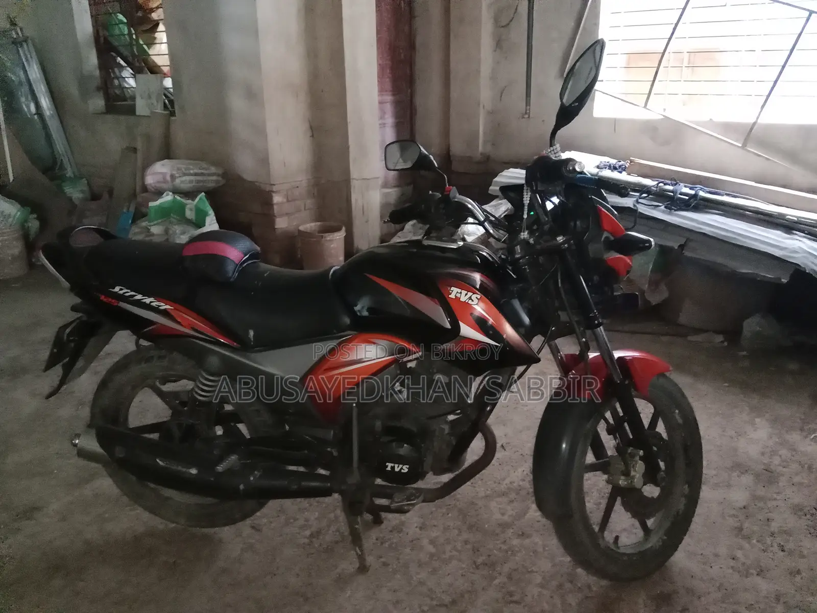 TVS Stryker 125 2019 Red