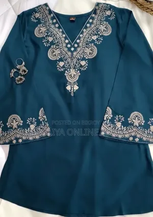 Pure Cotton Jori Embroidery One Piece (1 Piece) 🌸