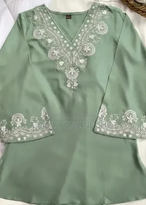 Pure Cotton Jori Embroidery One Piece (1 Piece) 🌸