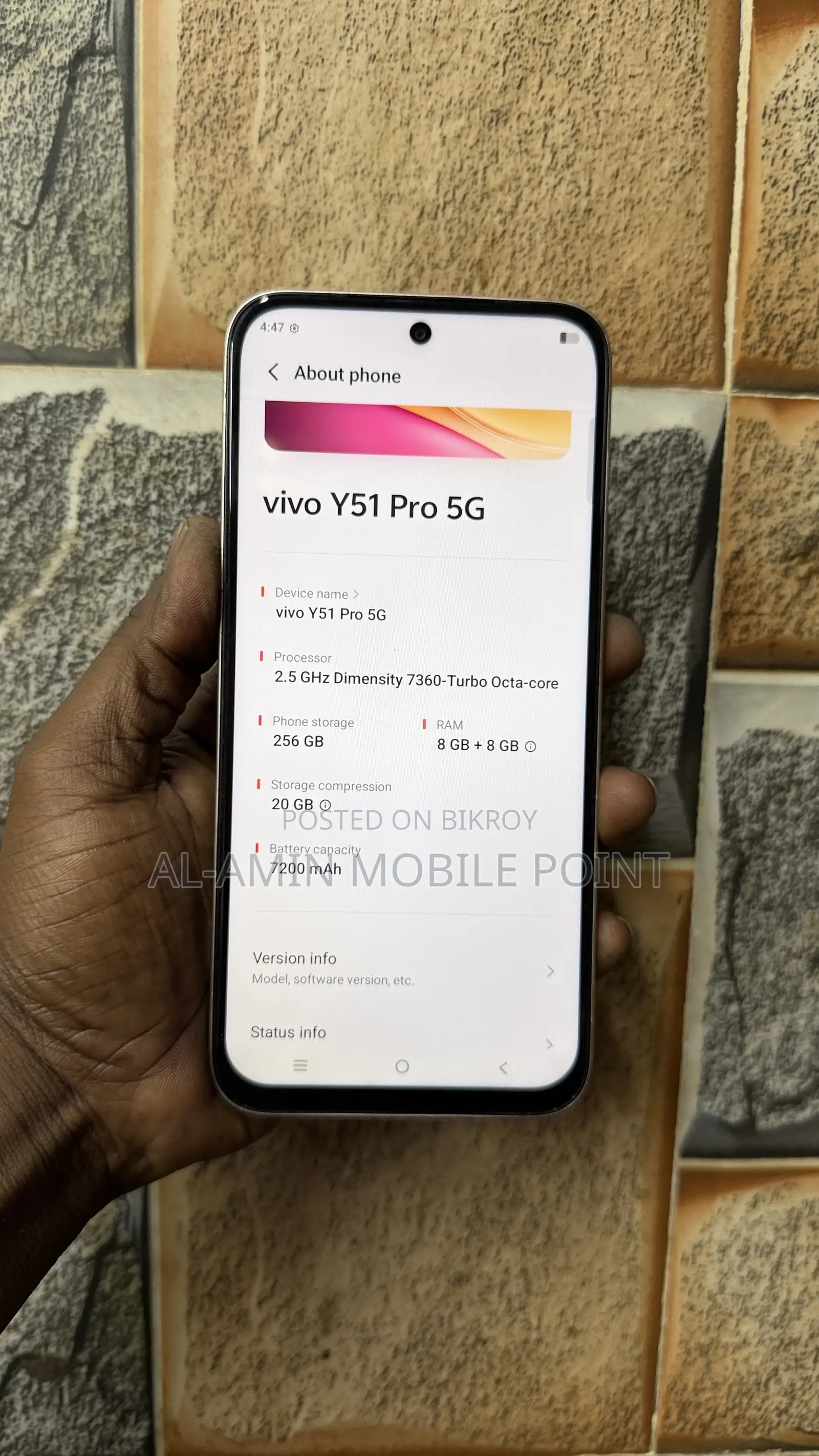 Vivo 256 GB White
