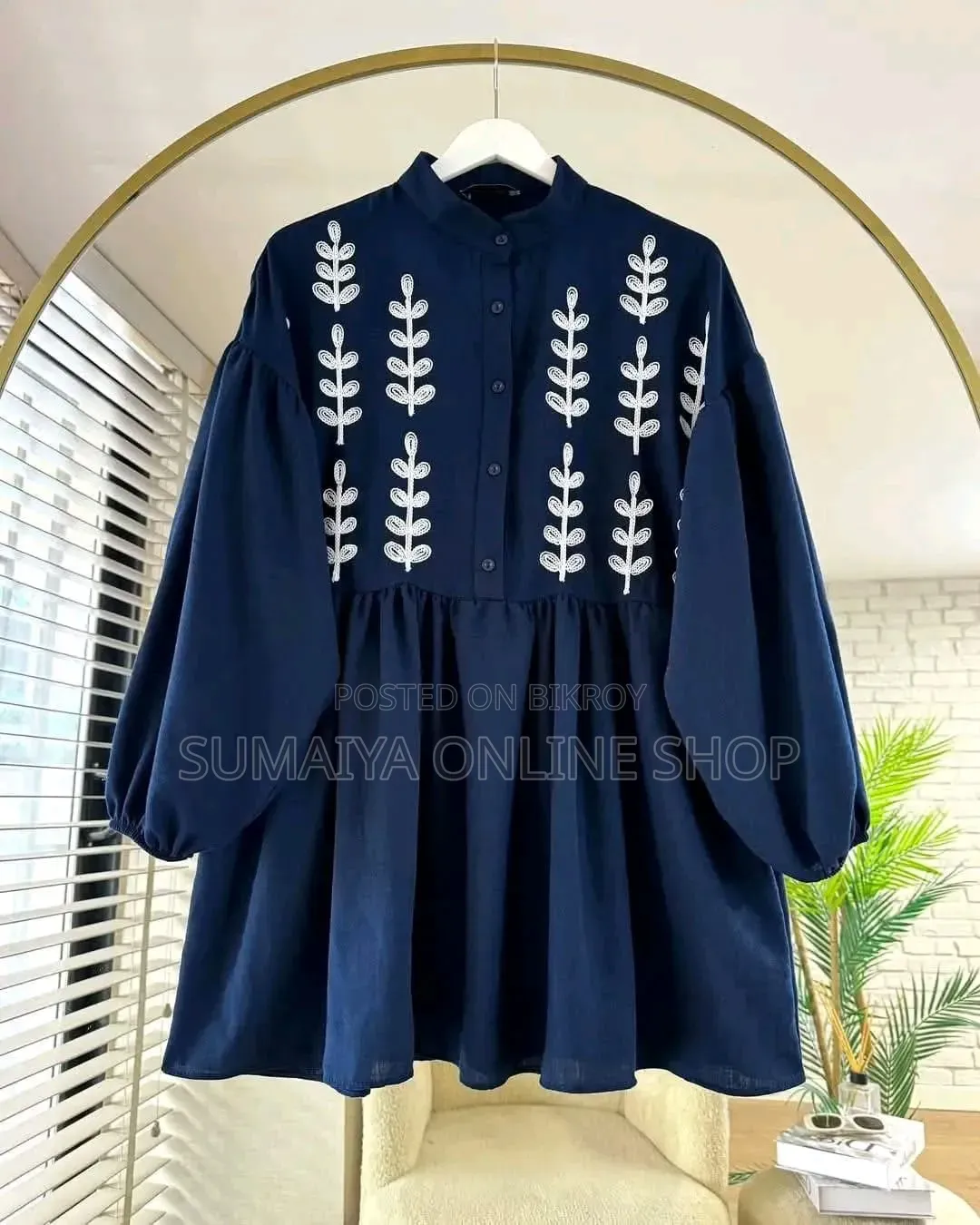 Elegant Embroidery Micro Butter One Piece
