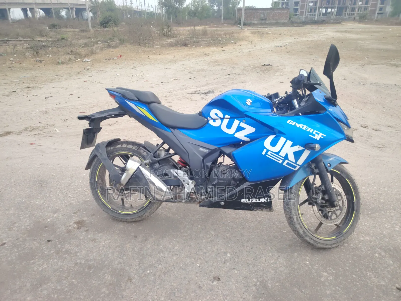 Suzuki Gixxer SF FI 2020 Blue