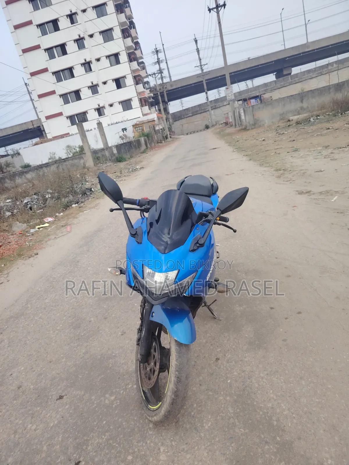 Suzuki Gixxer SF FI 2020 Blue