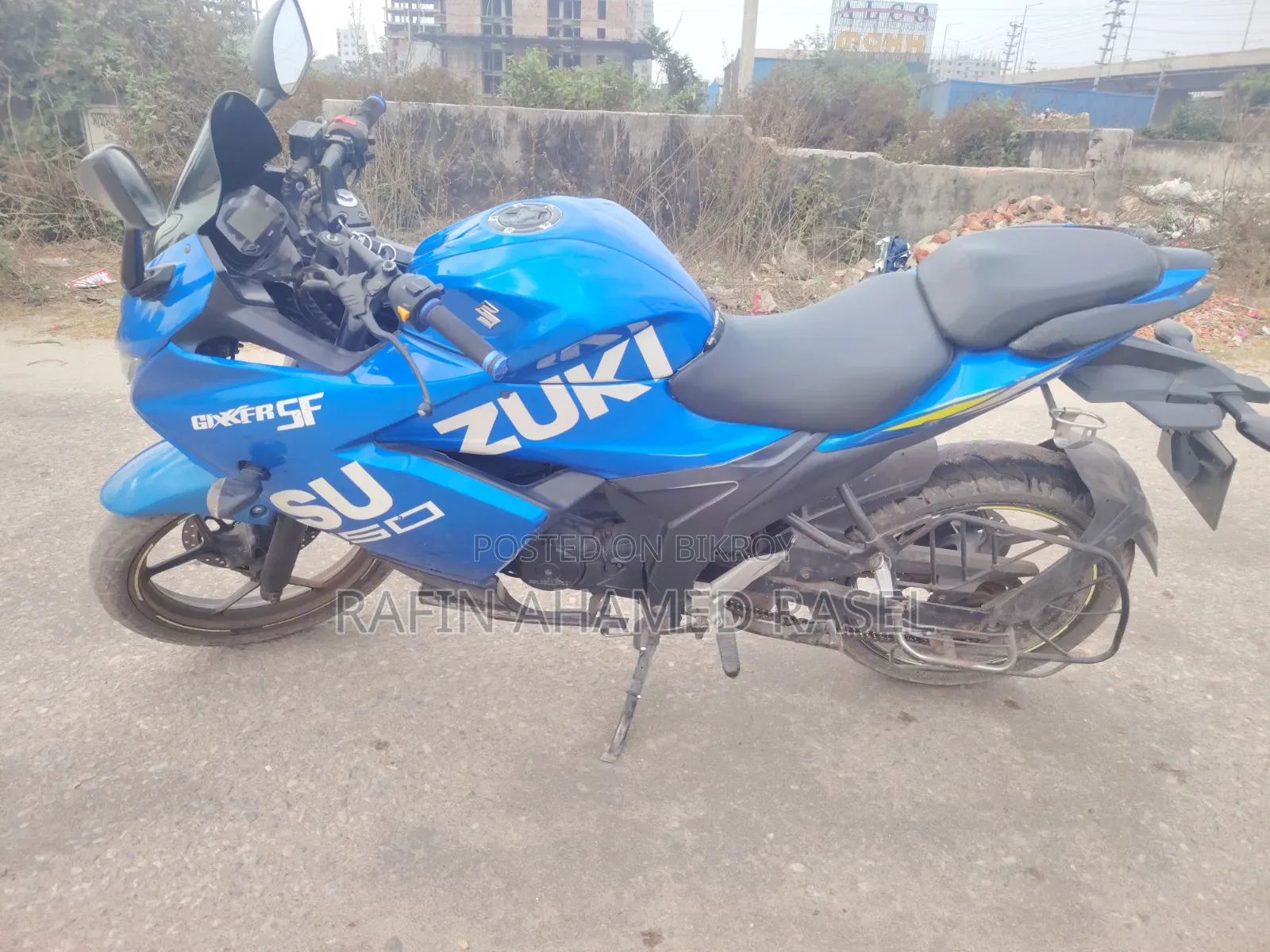 Suzuki Gixxer SF FI 2020 Blue