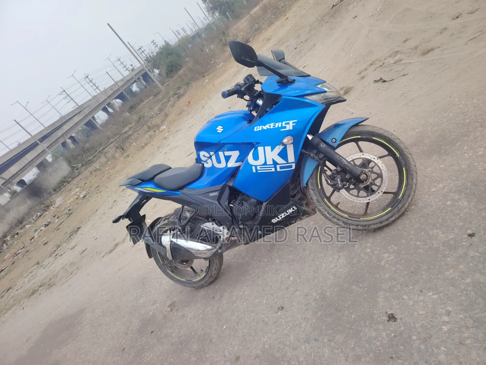 Suzuki Gixxer SF FI 2020 Blue