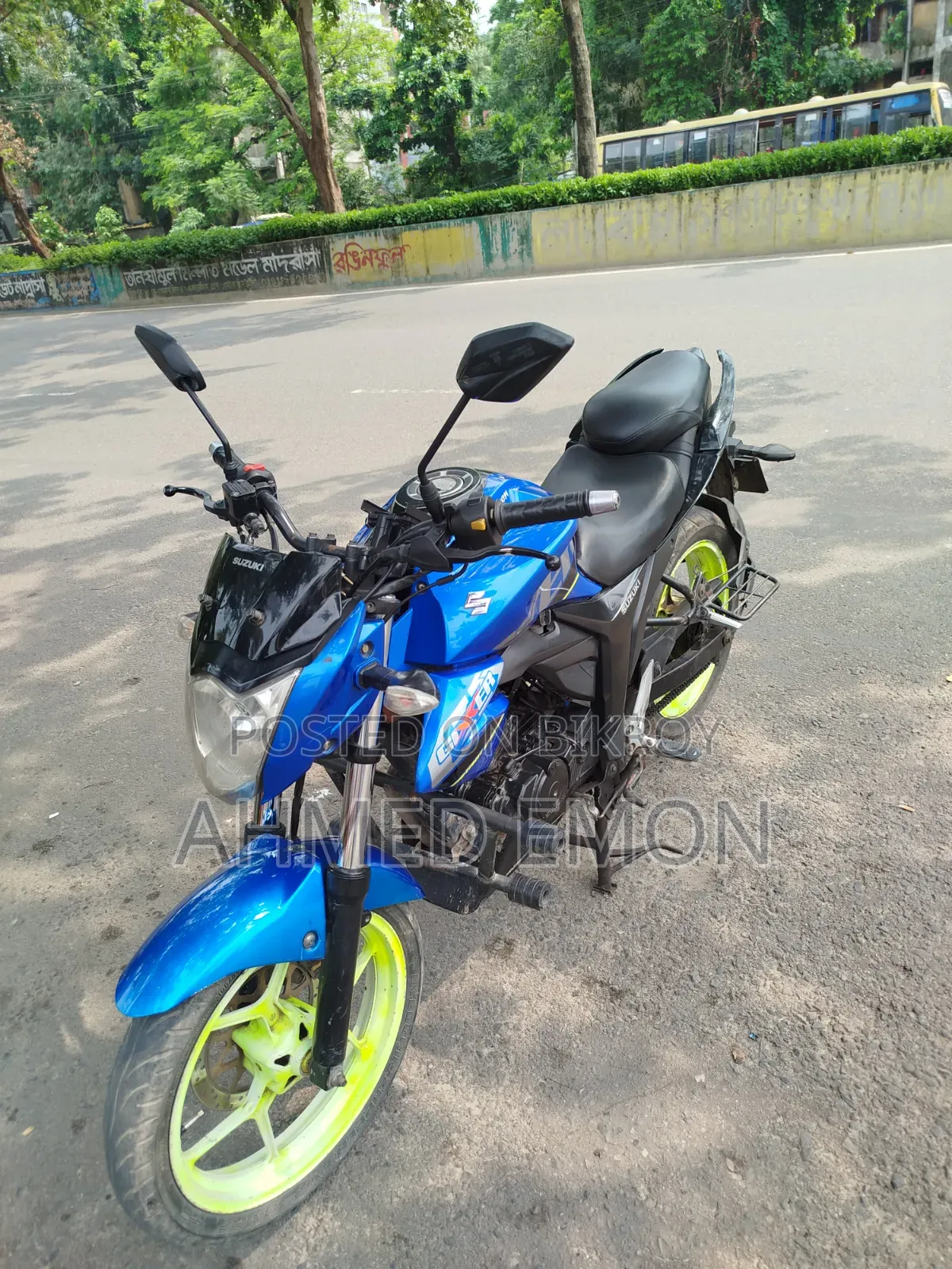 Suzuki Gixxer Monotone 2018 Blue