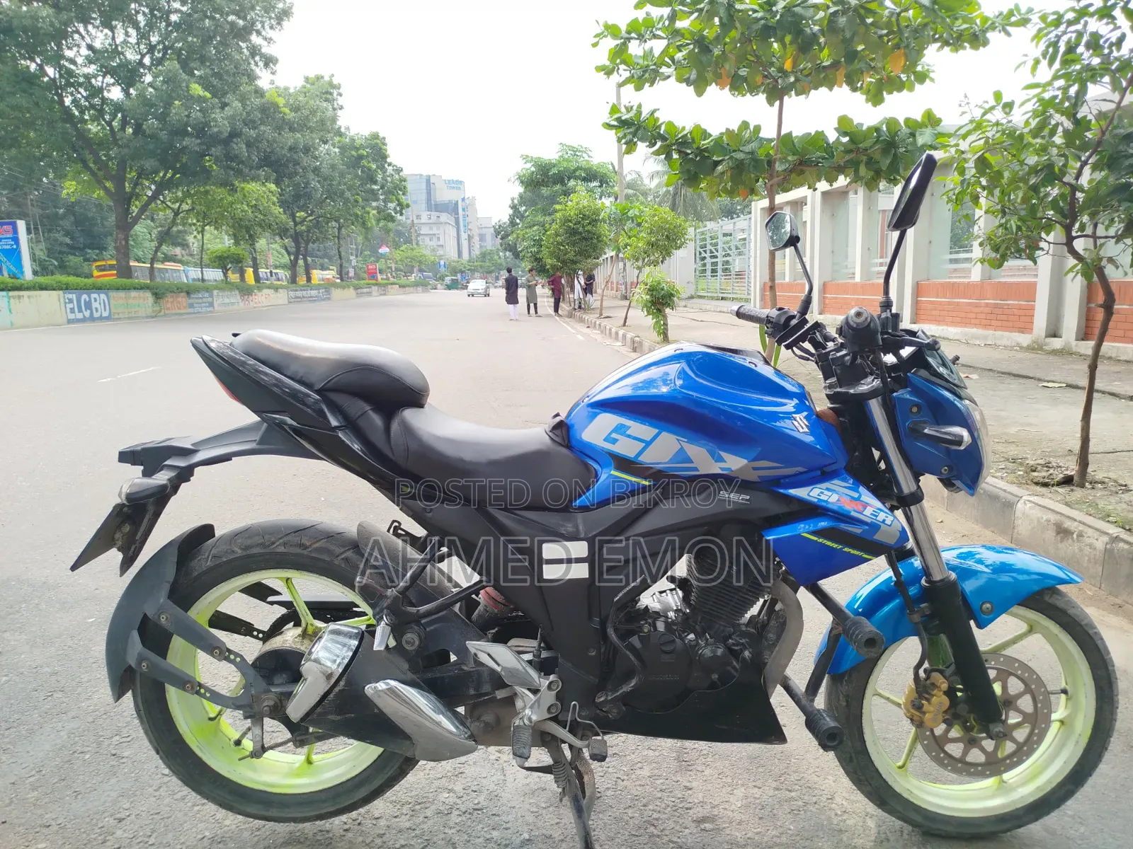 Suzuki Gixxer Monotone 2018 Blue