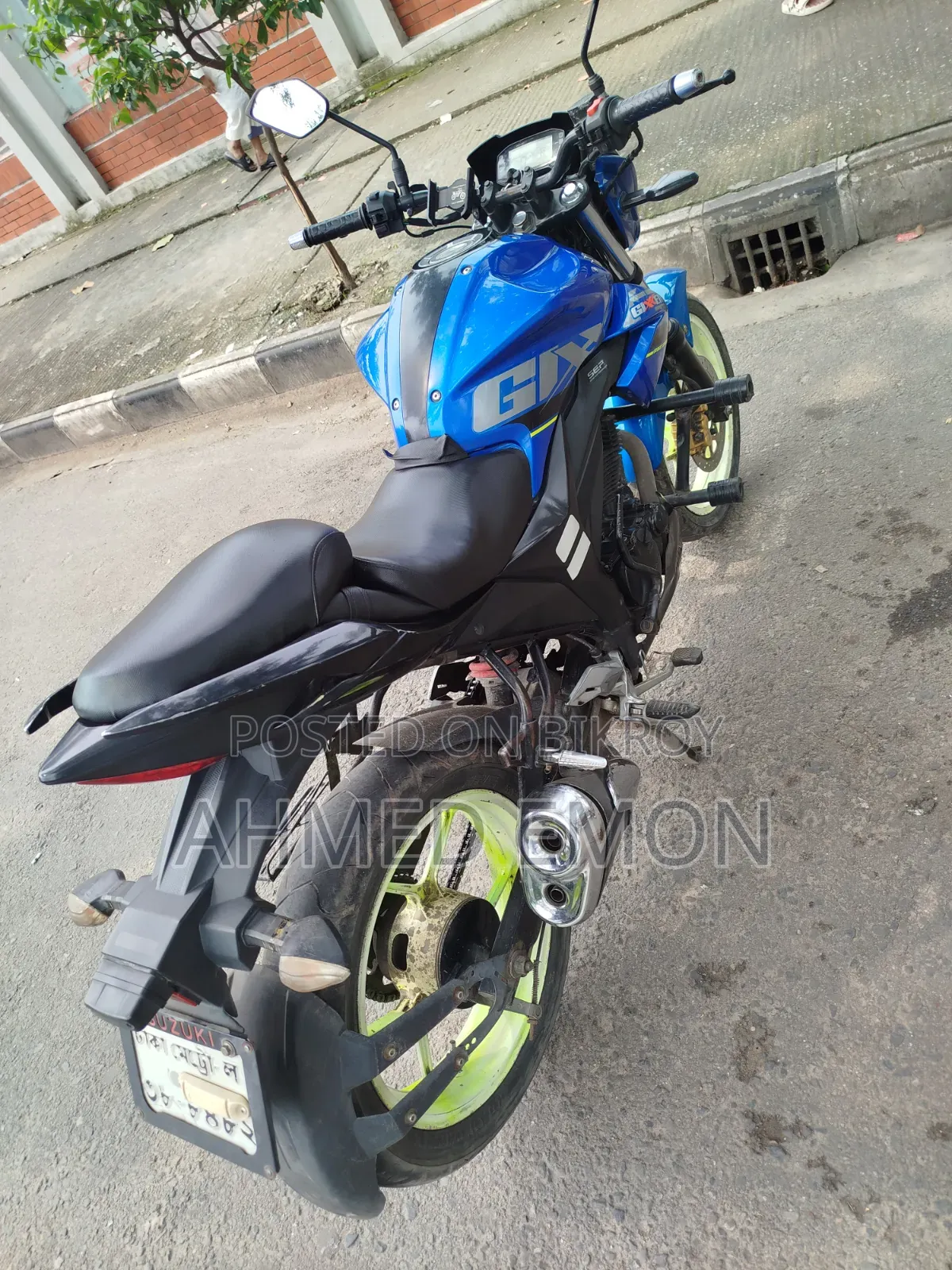 Suzuki Gixxer Monotone 2018 Blue