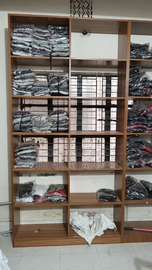 Wooden Display Rack.