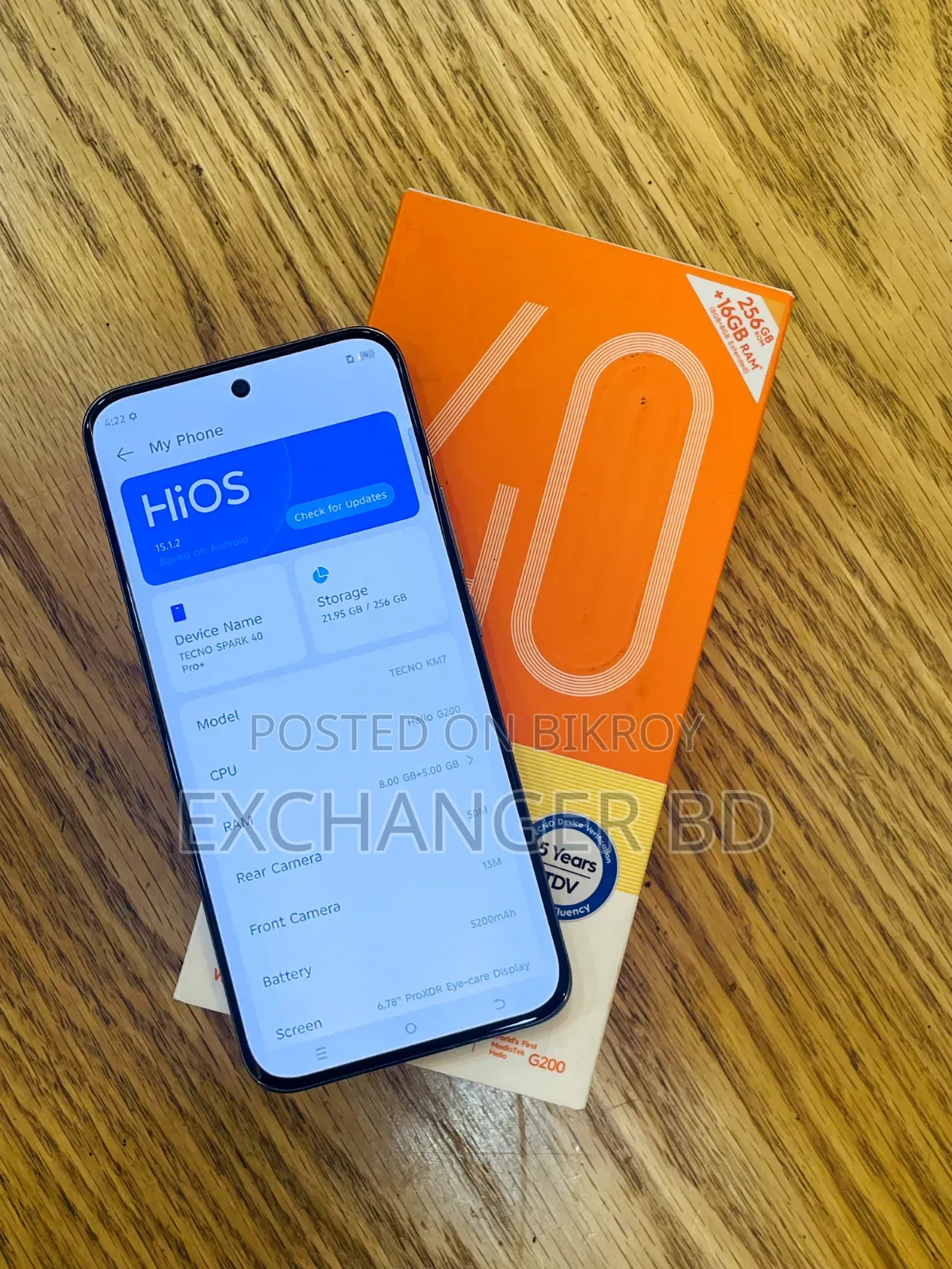 Tecno 256 GB Silver