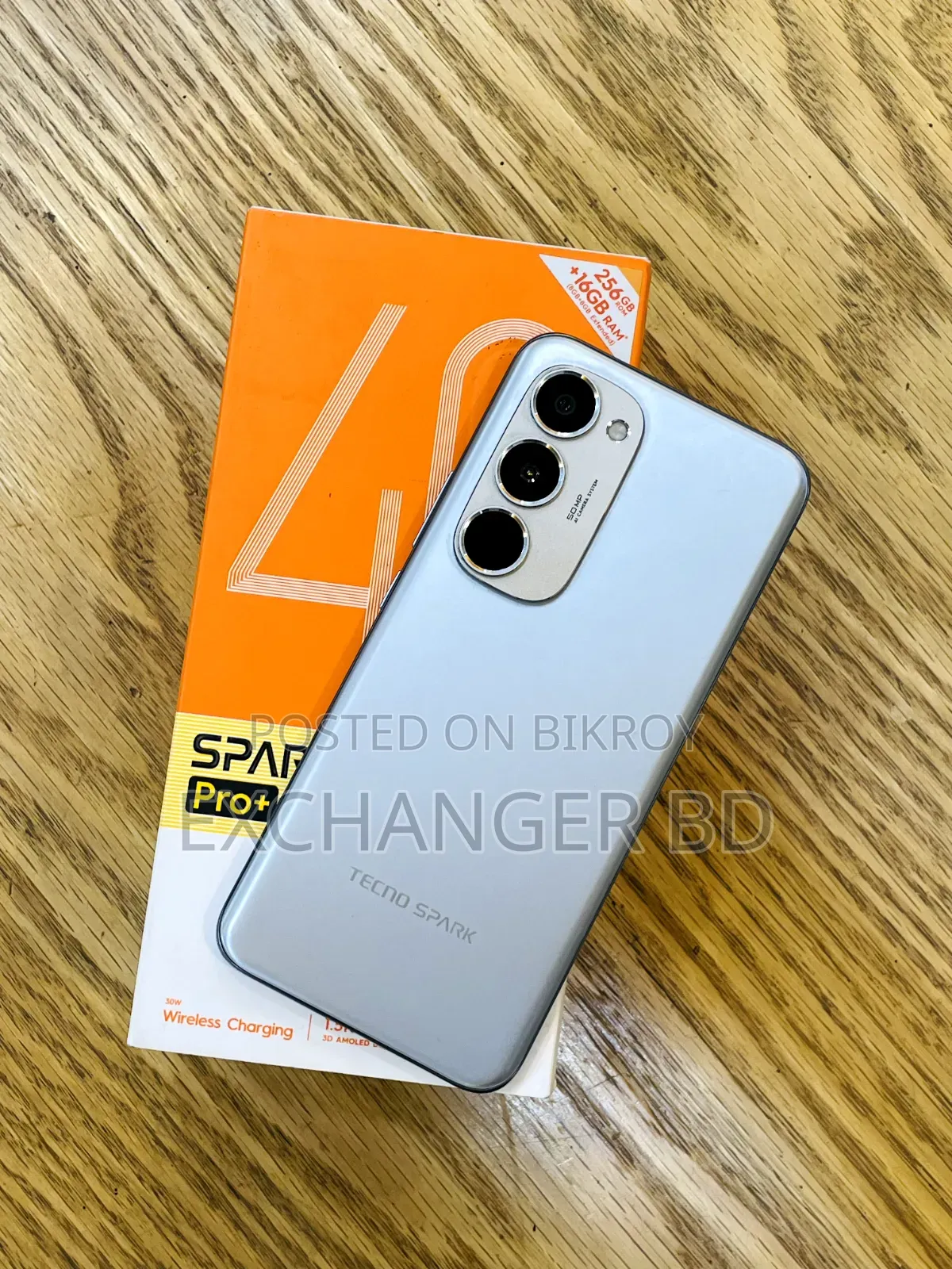 Tecno 256 GB Silver