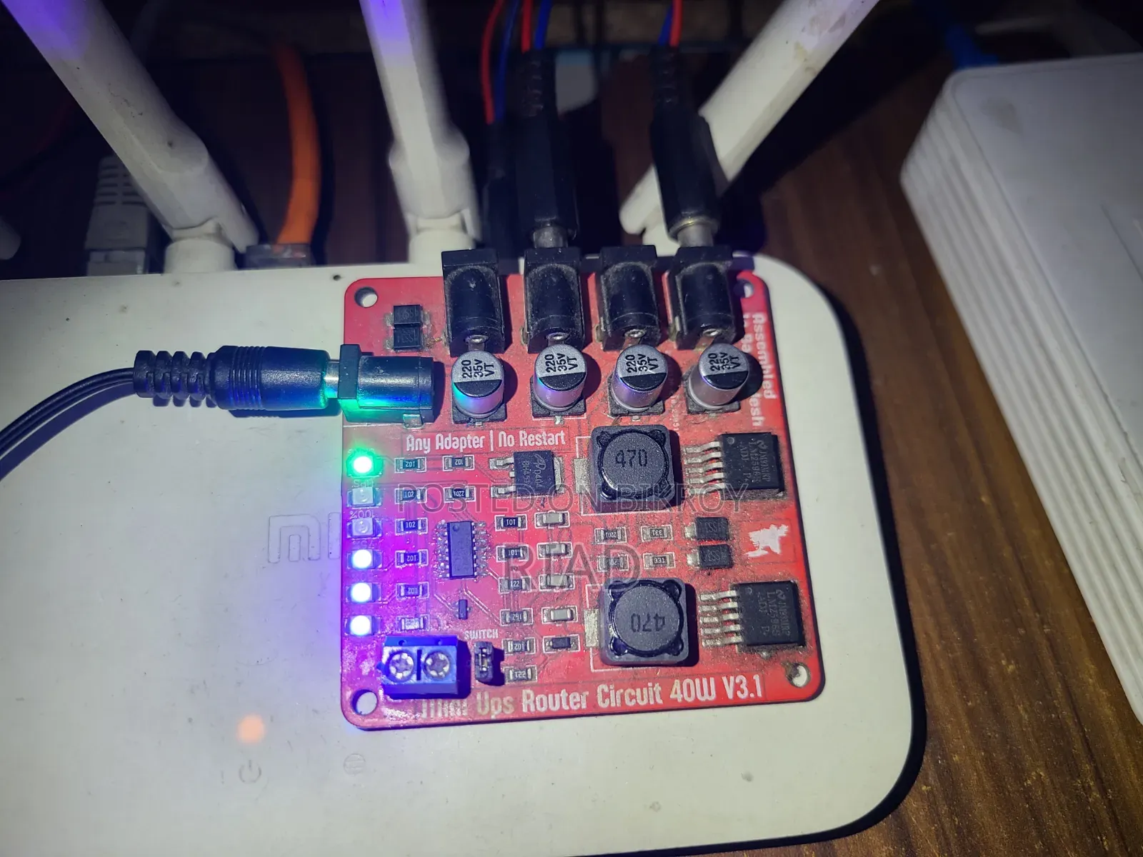 Ups Router Circuit Board 40w