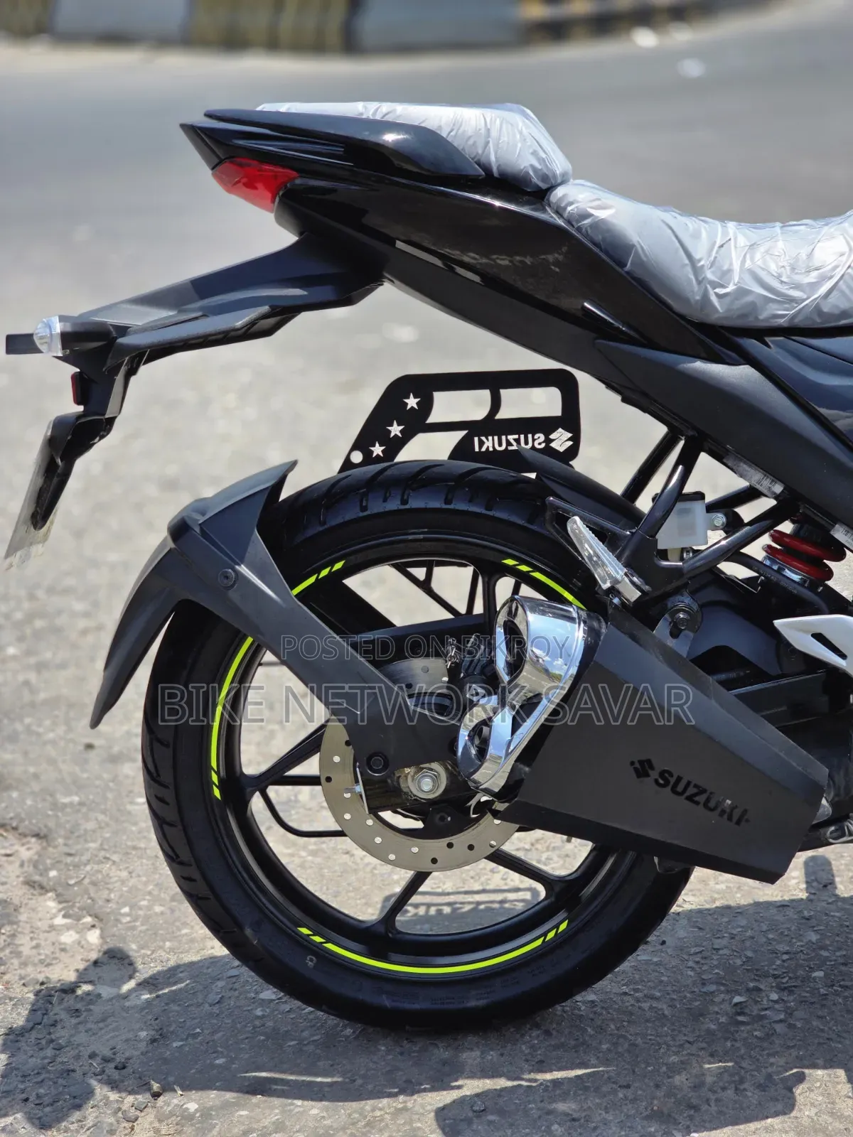 New Suzuki Gixxer Fi ABS 2026 Black