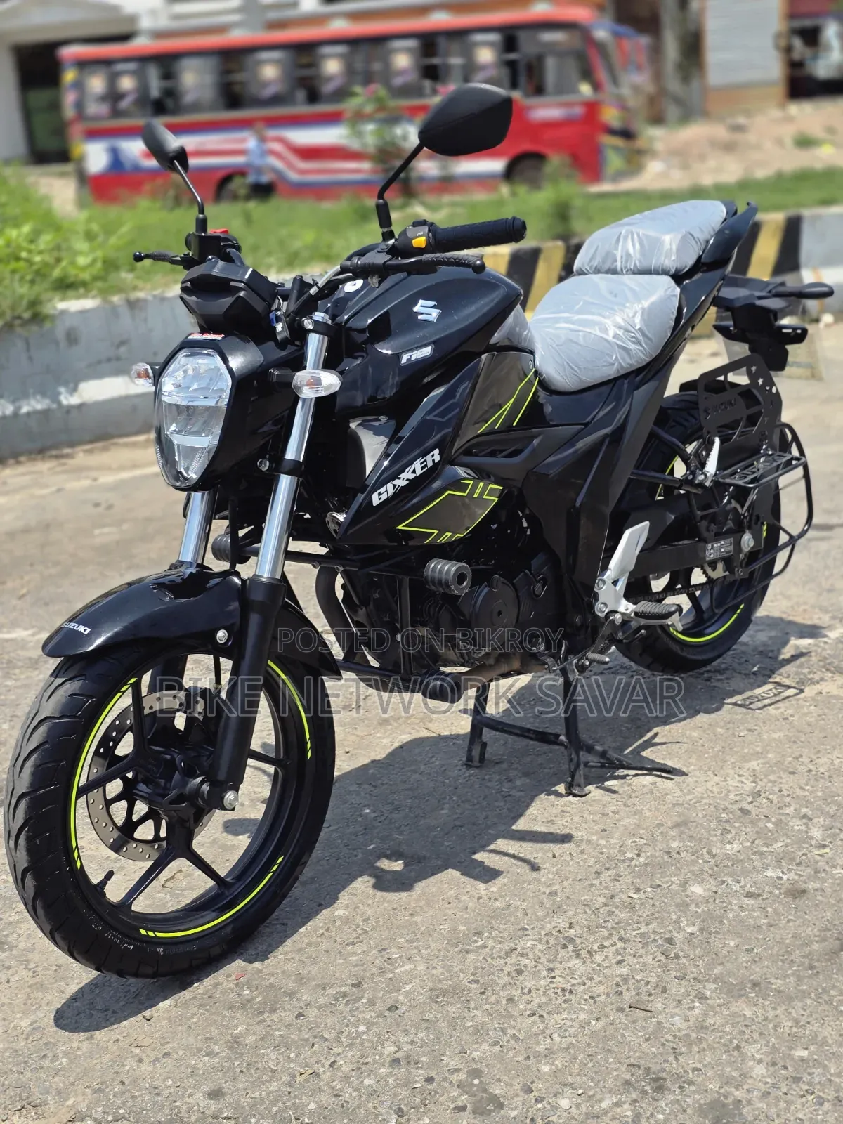 New Suzuki Gixxer Fi ABS 2026 Black