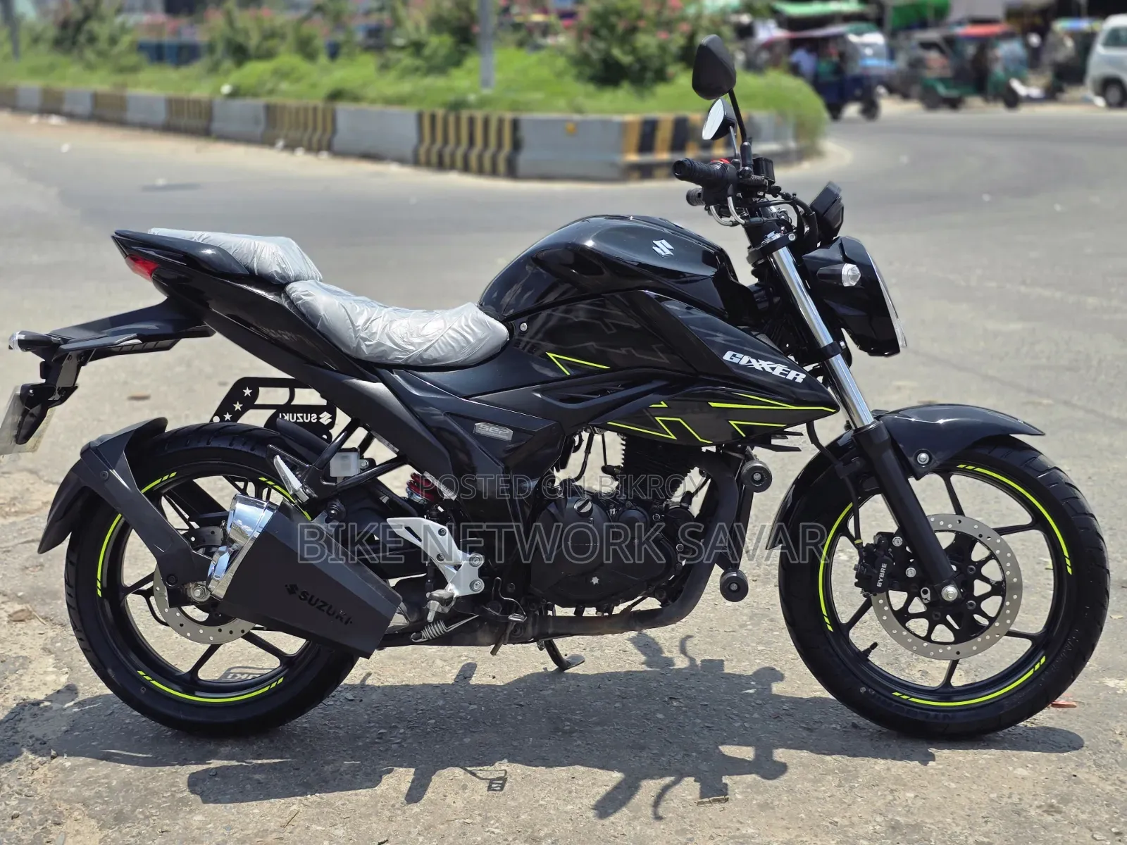 New Suzuki Gixxer Fi ABS 2026 Black