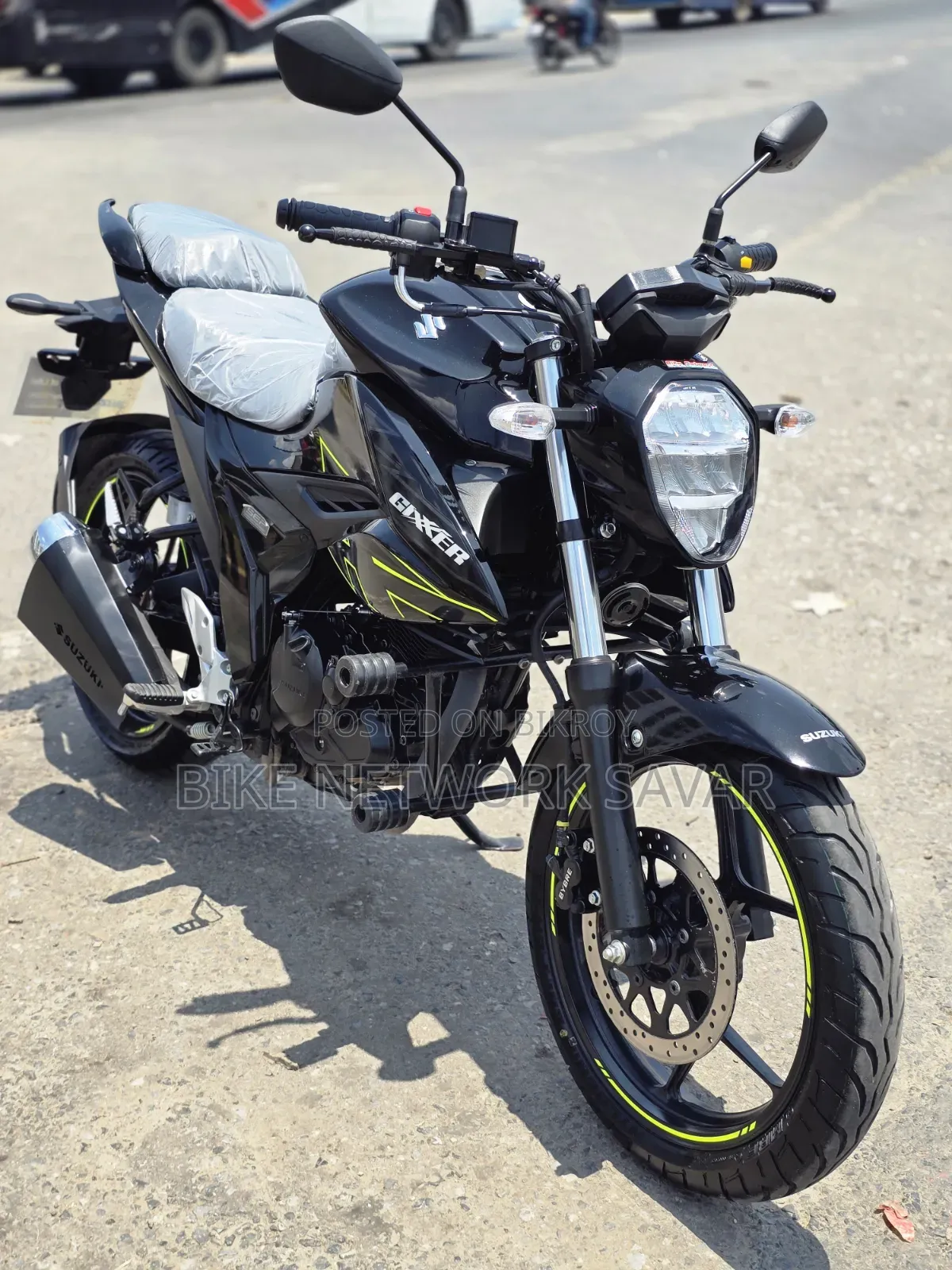 New Suzuki Gixxer Fi ABS 2026 Black
