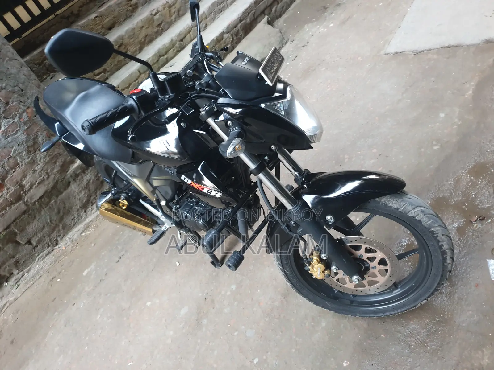 Suzuki Gixxer Monotone 2024 Black