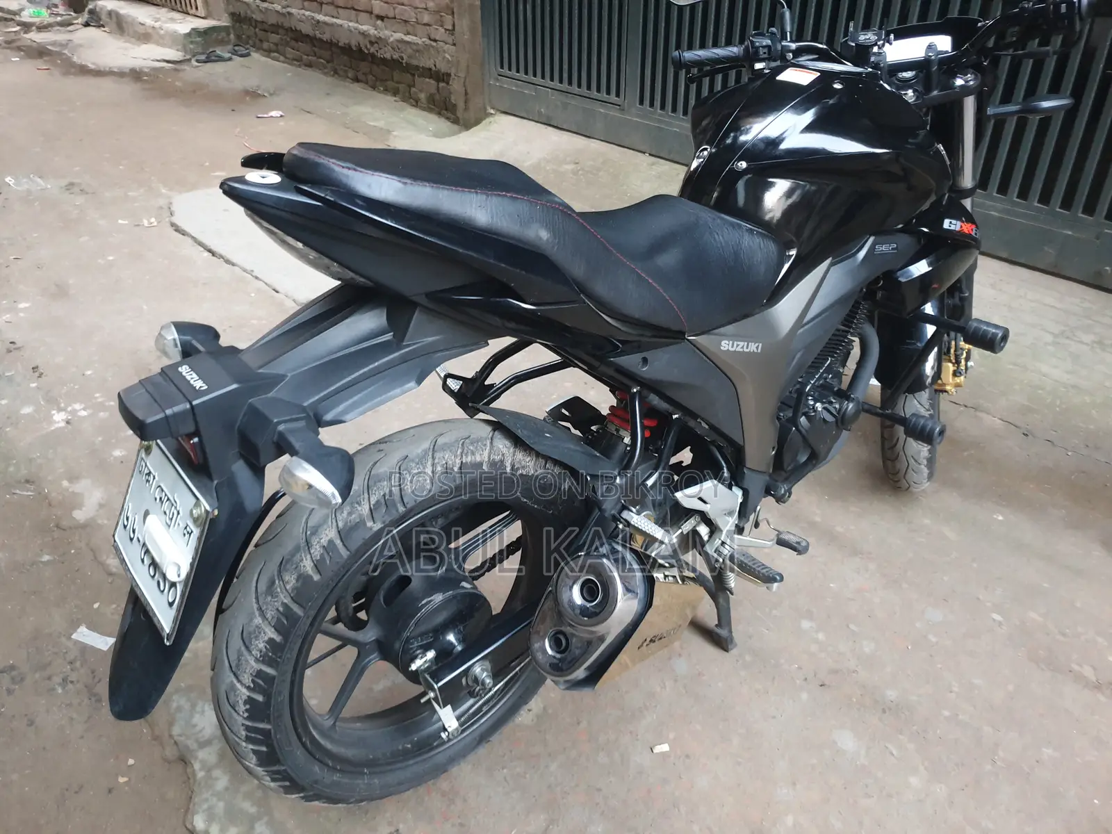 Suzuki Gixxer Monotone 2024 Black