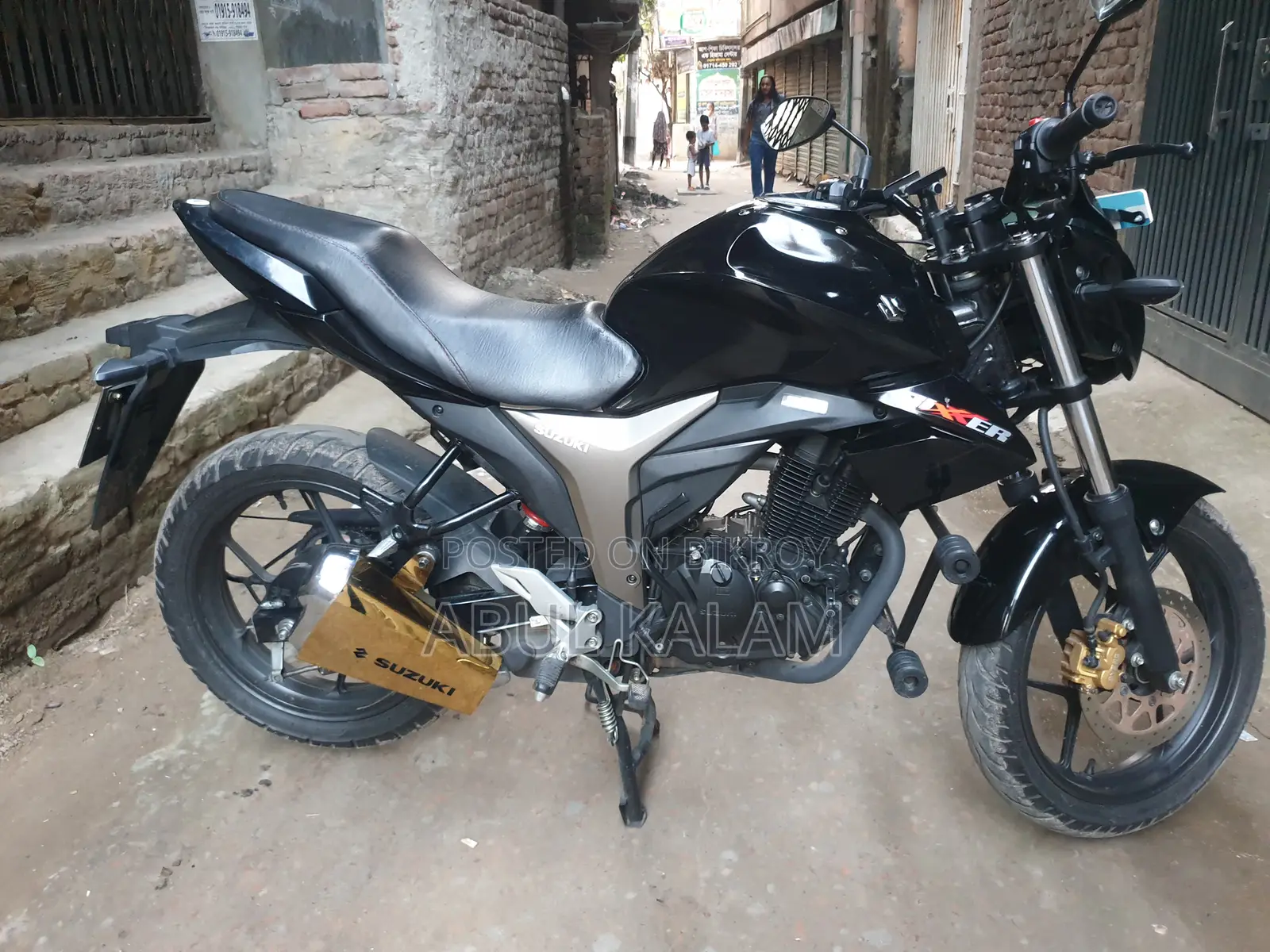 Suzuki Gixxer Monotone 2024 Black