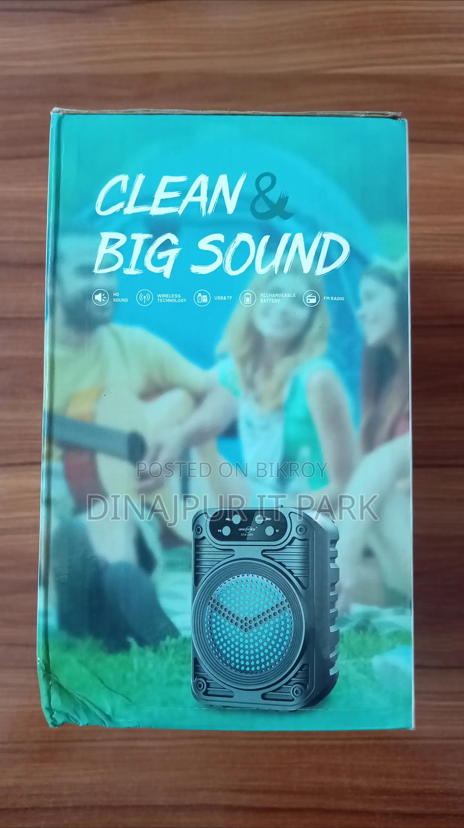 Greatnice Gts-2203 4-inch Portable Wireless Bluetooth Speaker