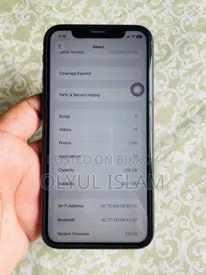 Apple iPhone 11 128 GB Black