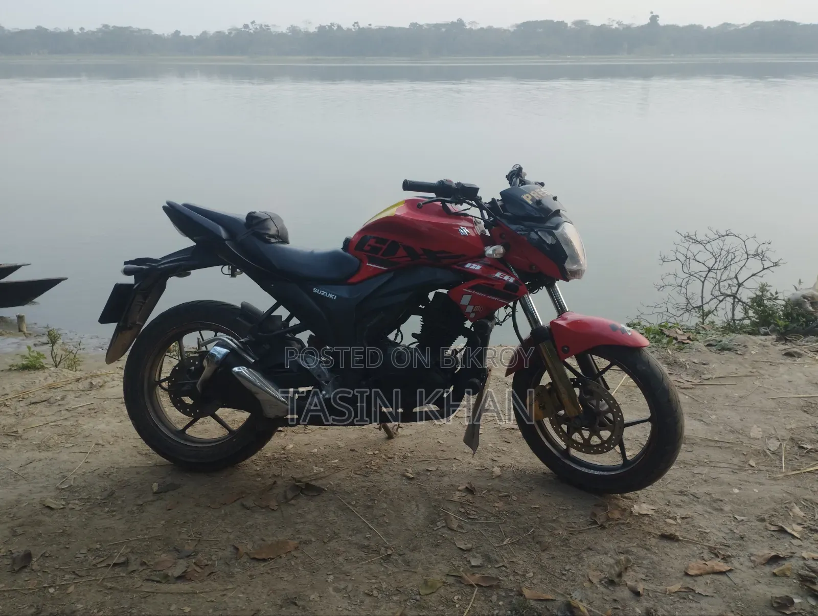 Suzuki Gixxer Monotone 2018 Red