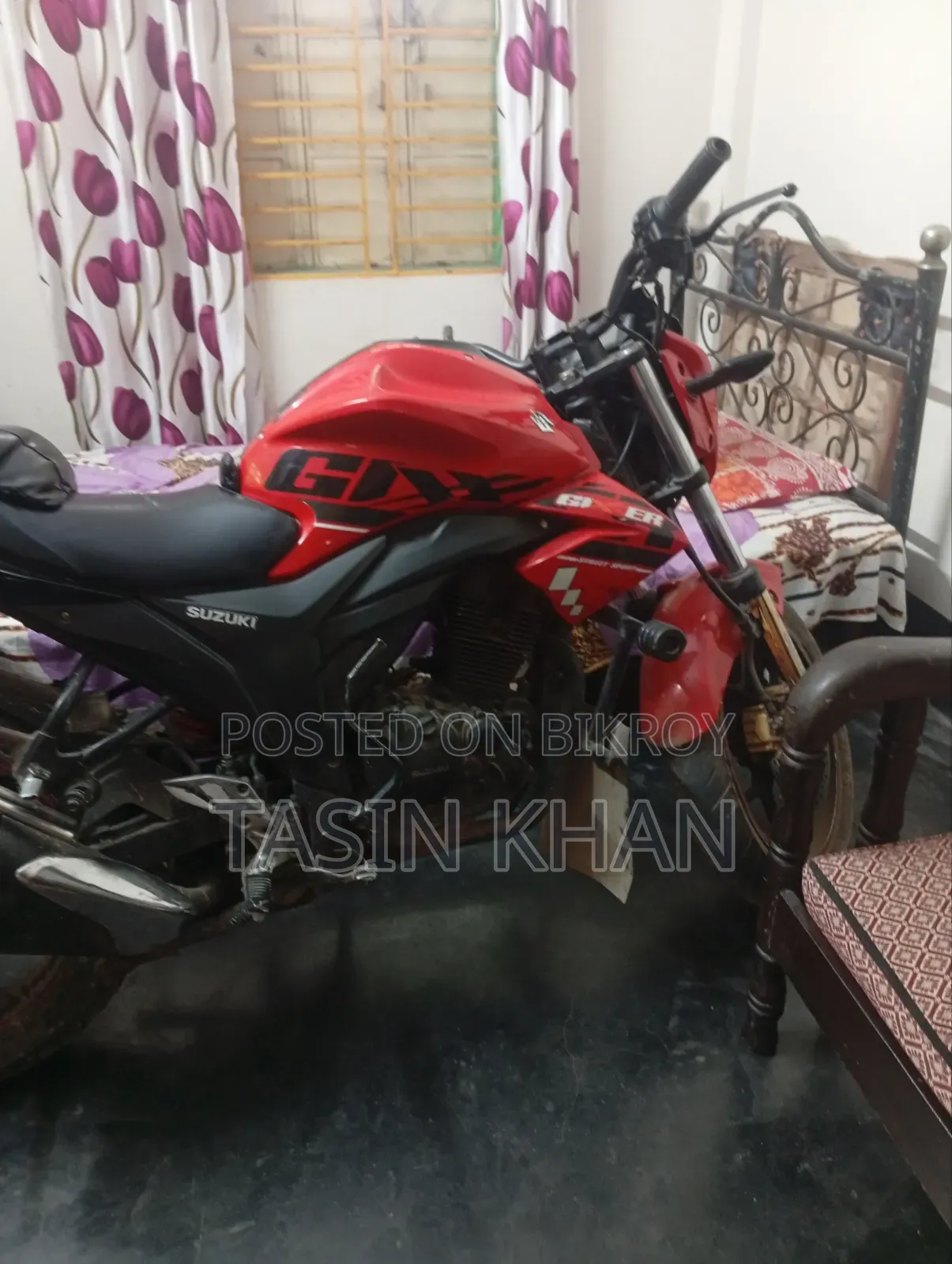 Suzuki Gixxer Monotone 2018 Red