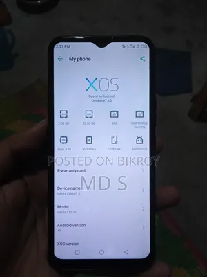 ইনফিনিক্স স্মার্ট ৬ ৩২ জিবি কালো