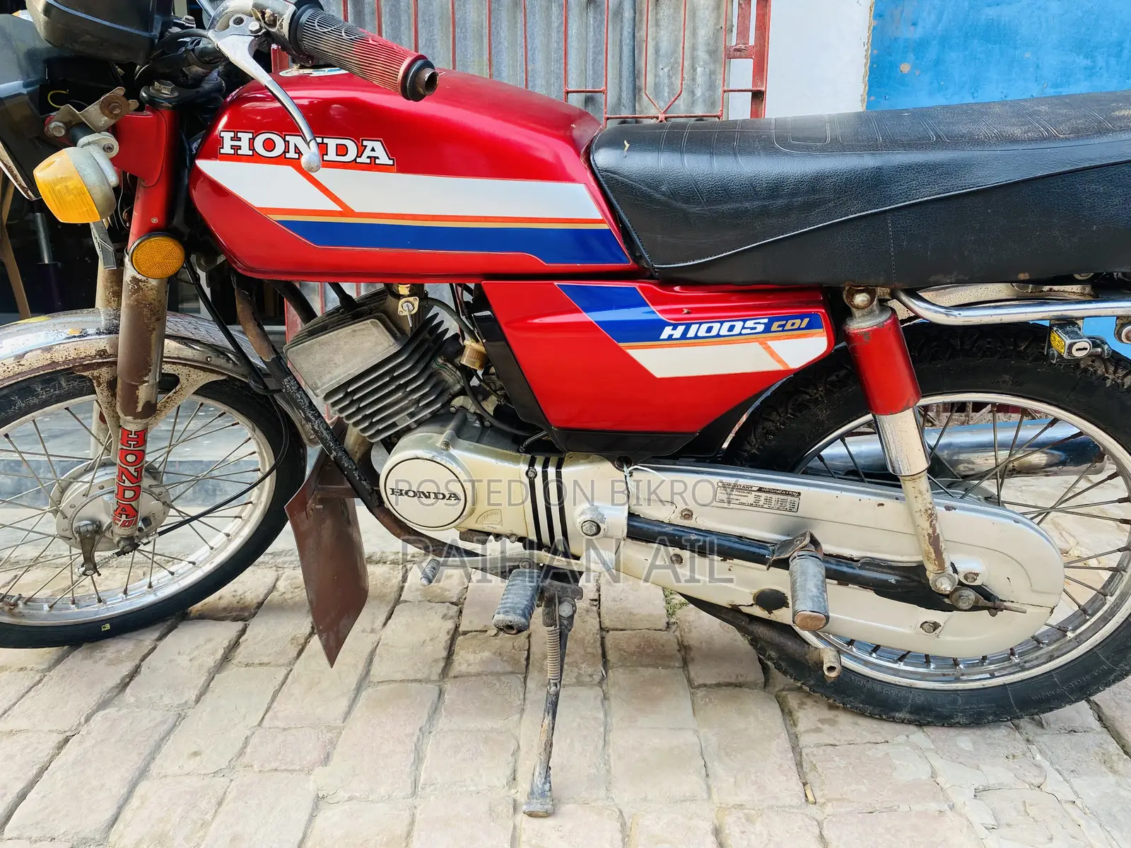 Honda CG110 1984 Red