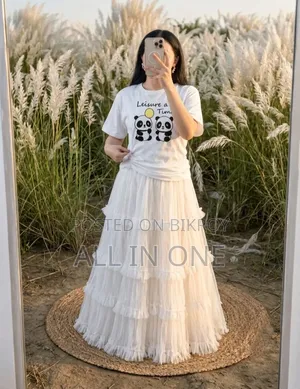 Exclusive Premium Quality T-shirt & Skirt Set