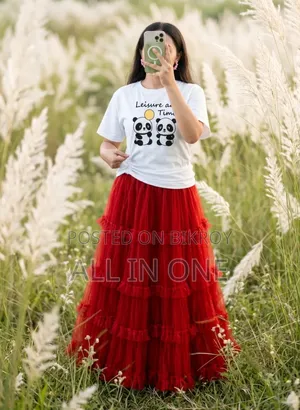 Exclusive Premium Quality T-shirt & Skirt Set