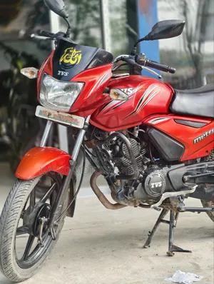 TVS Metro Plus 2017 Red