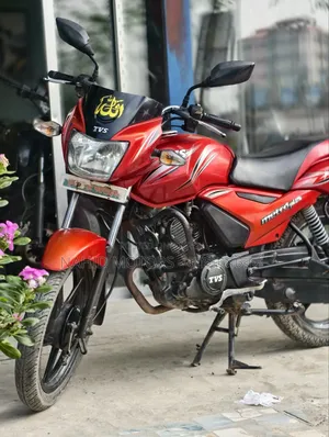 TVS Metro Plus 2017 Red