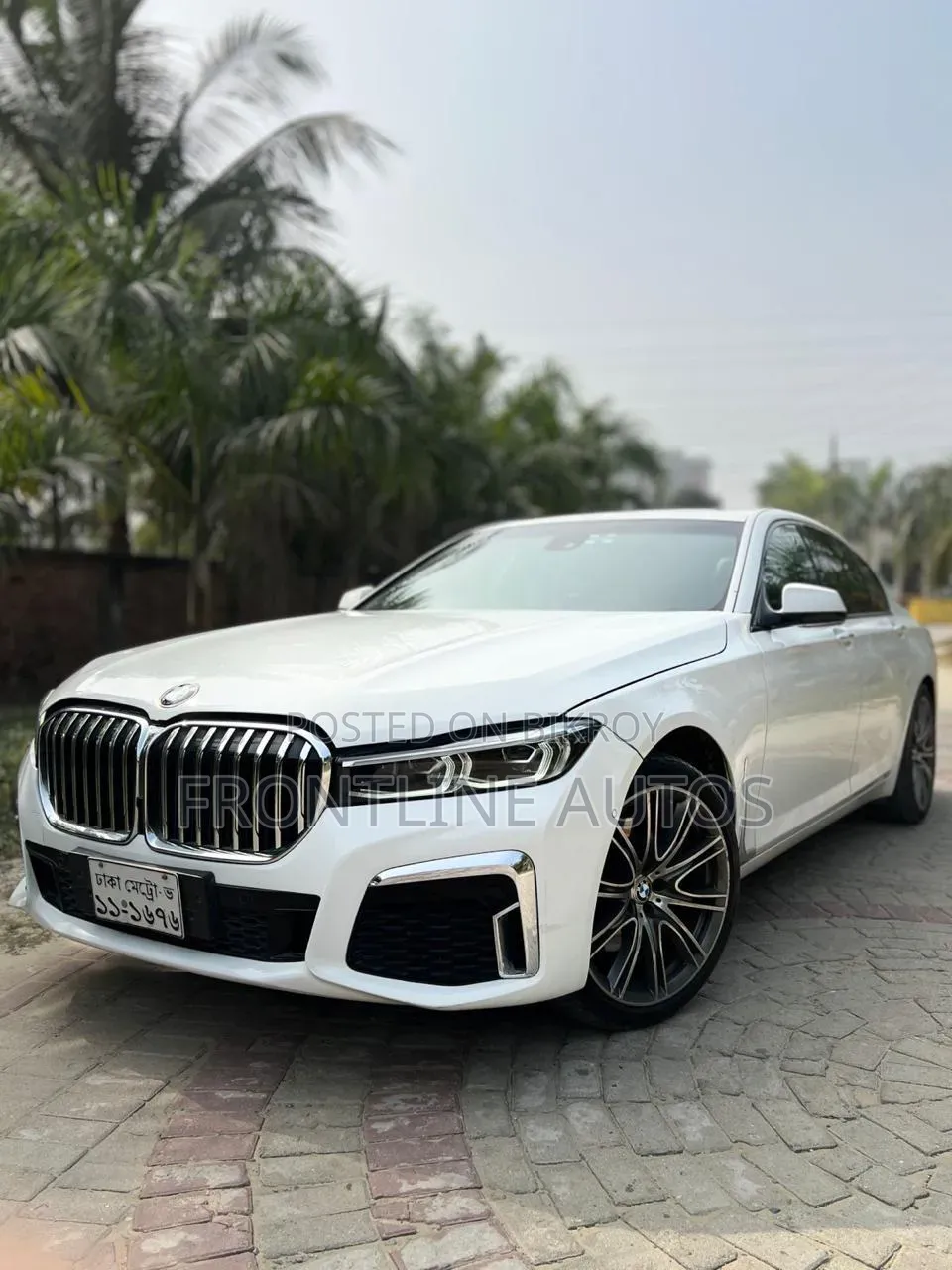 BMW 7 Series 730Li 2012 White