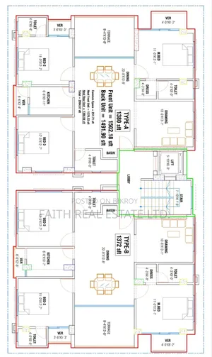 3-bedroom Apartment in Dhaka, Mirpur for sale