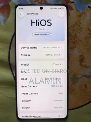 Tecno Camon 40 256 GB Green