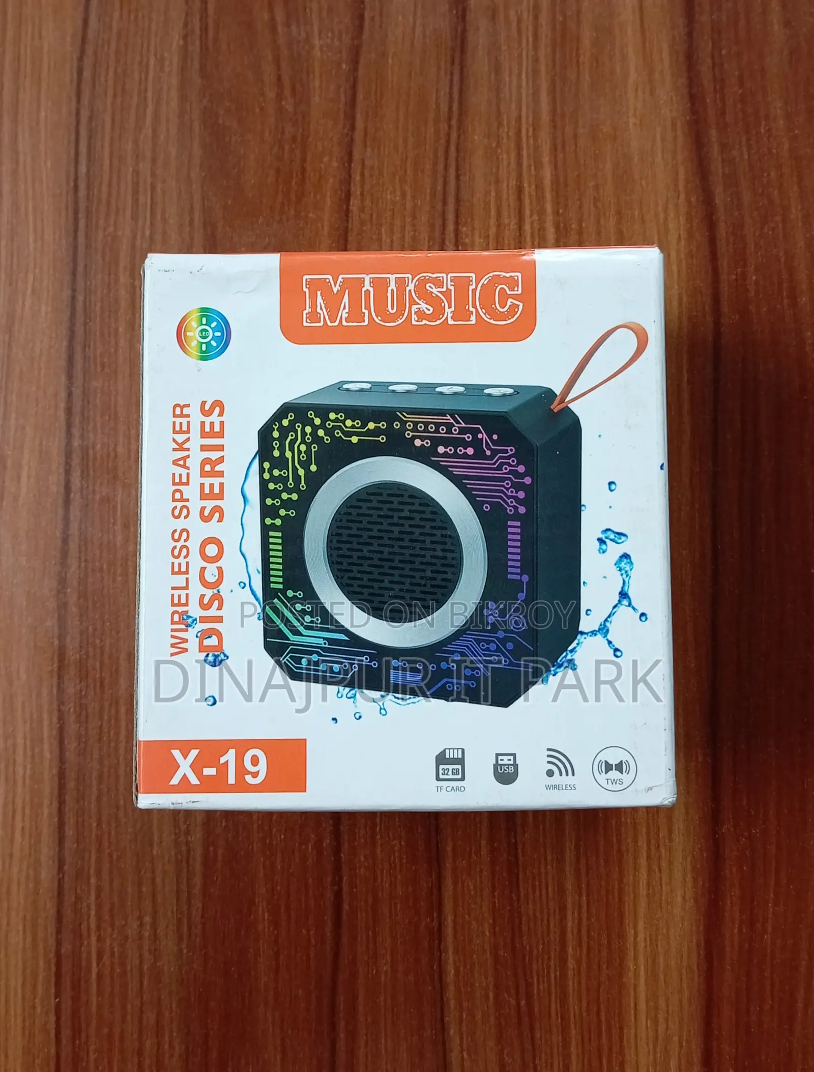 X-19 Disco Series Portable Wireless Bluetooth Speaker