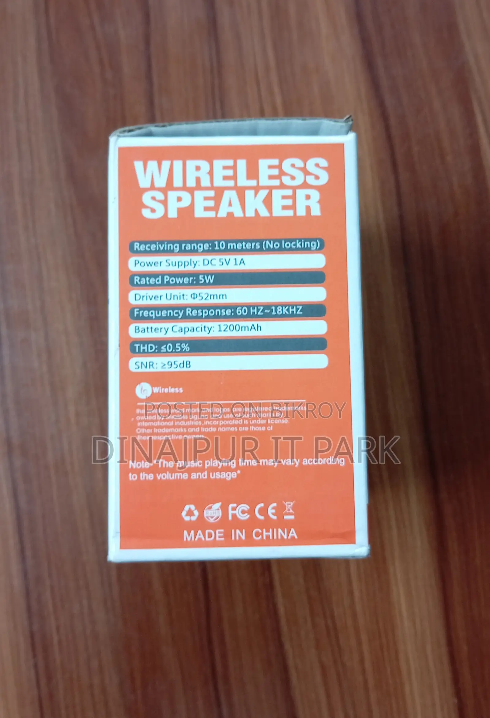 X-19 Disco Series Portable Wireless Bluetooth Speaker
