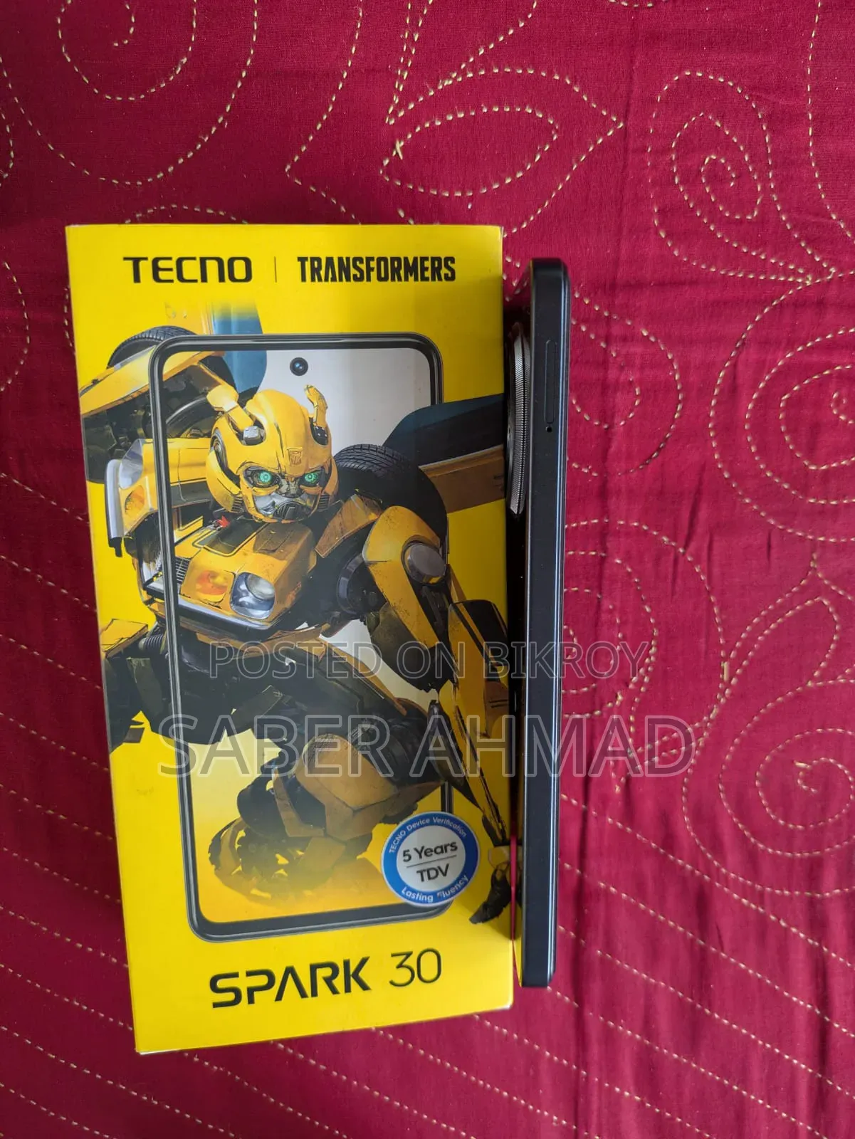 Tecno Spark 30 128 GB Black