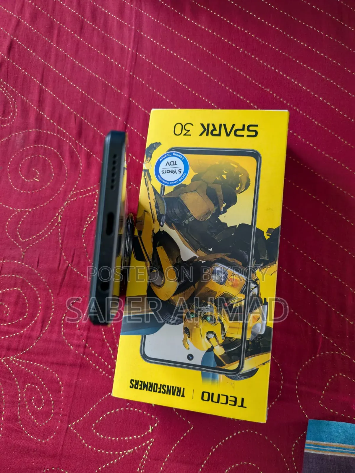 Tecno Spark 30 128 GB Black