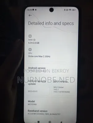 Xiaomi Redmi Note 10 Pro Max 128 GB Gold