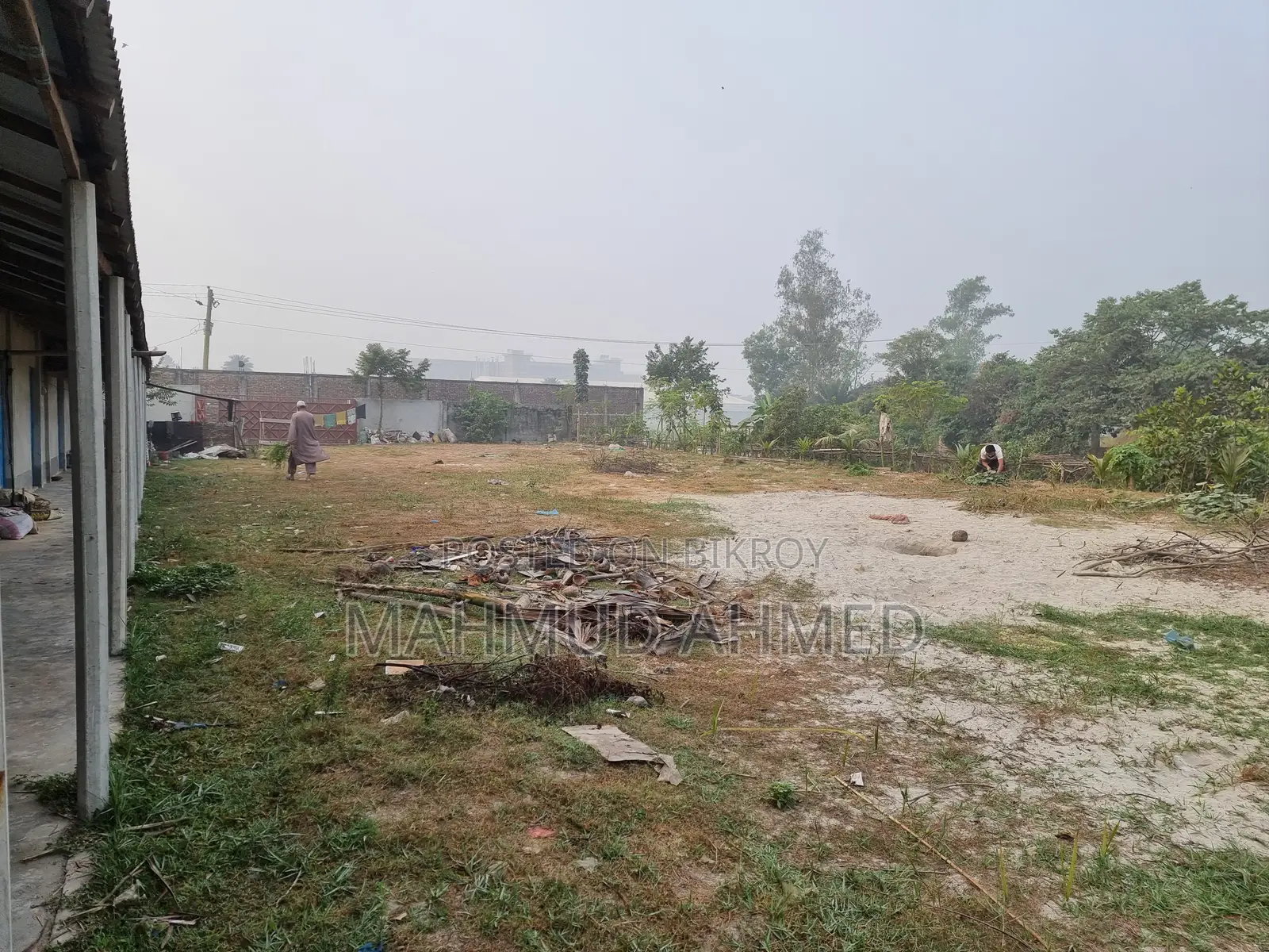 39 Decimal Commercial Land with Boundary Wall for Sale in Mahna Bhabanipur, Gazipur