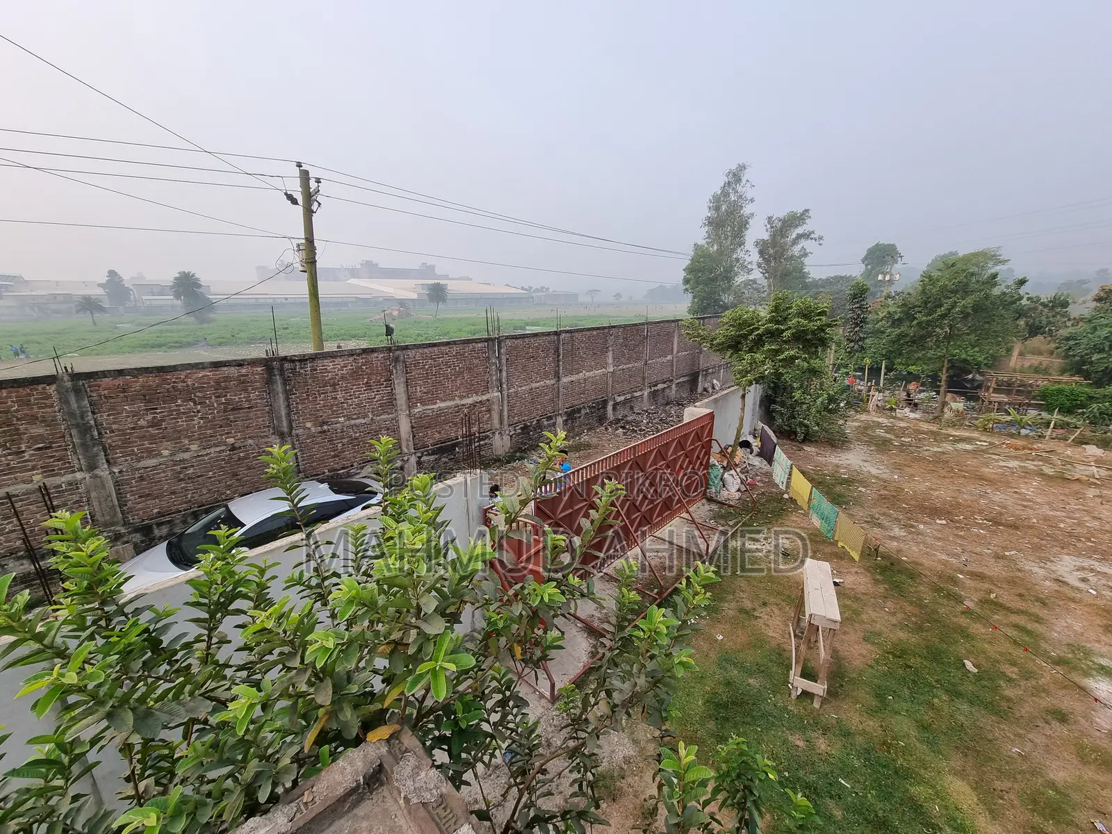 39 Decimal Commercial Land with Boundary Wall for Sale in Mahna Bhabanipur, Gazipur