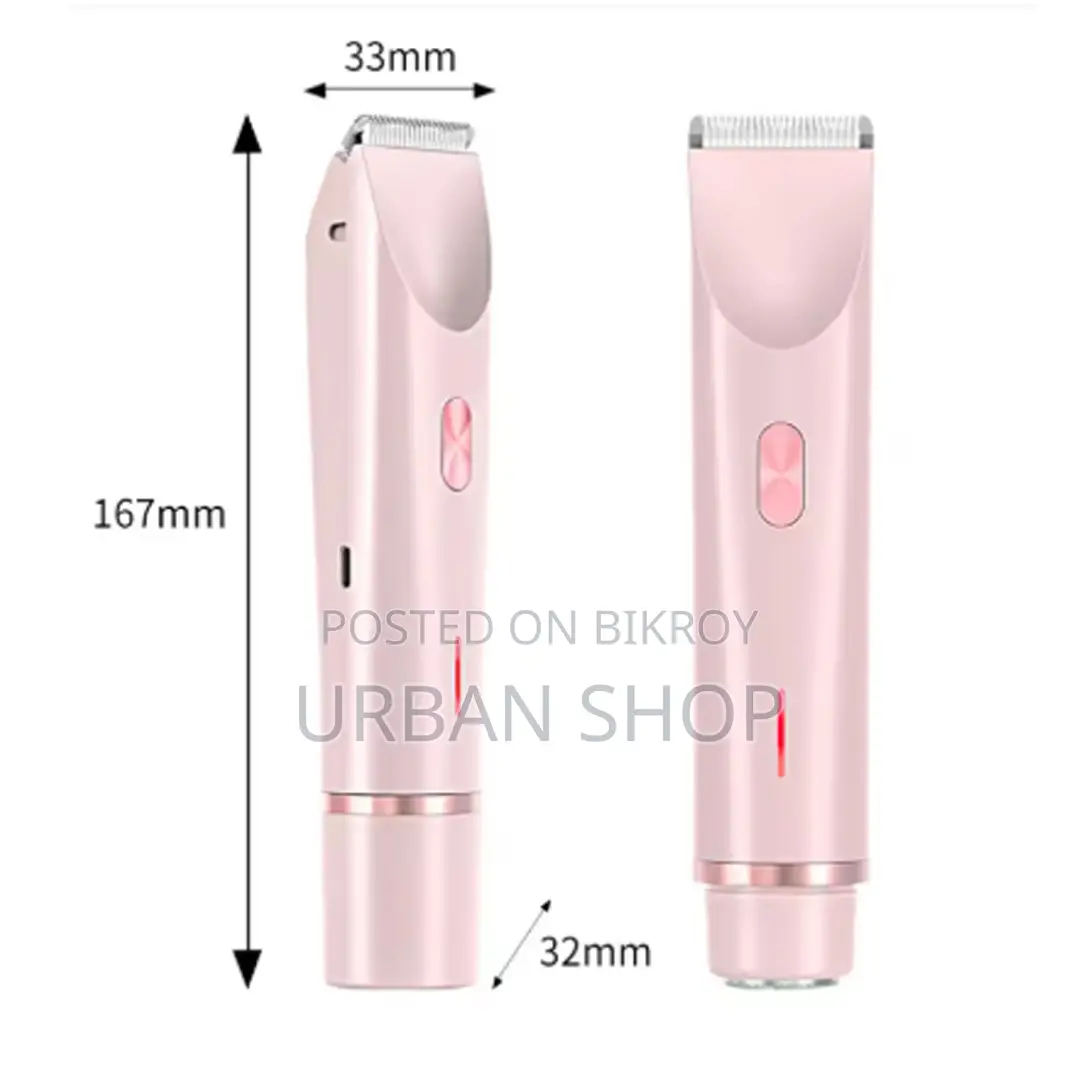 2-in-1 Waterproof Electric Shaver for Women