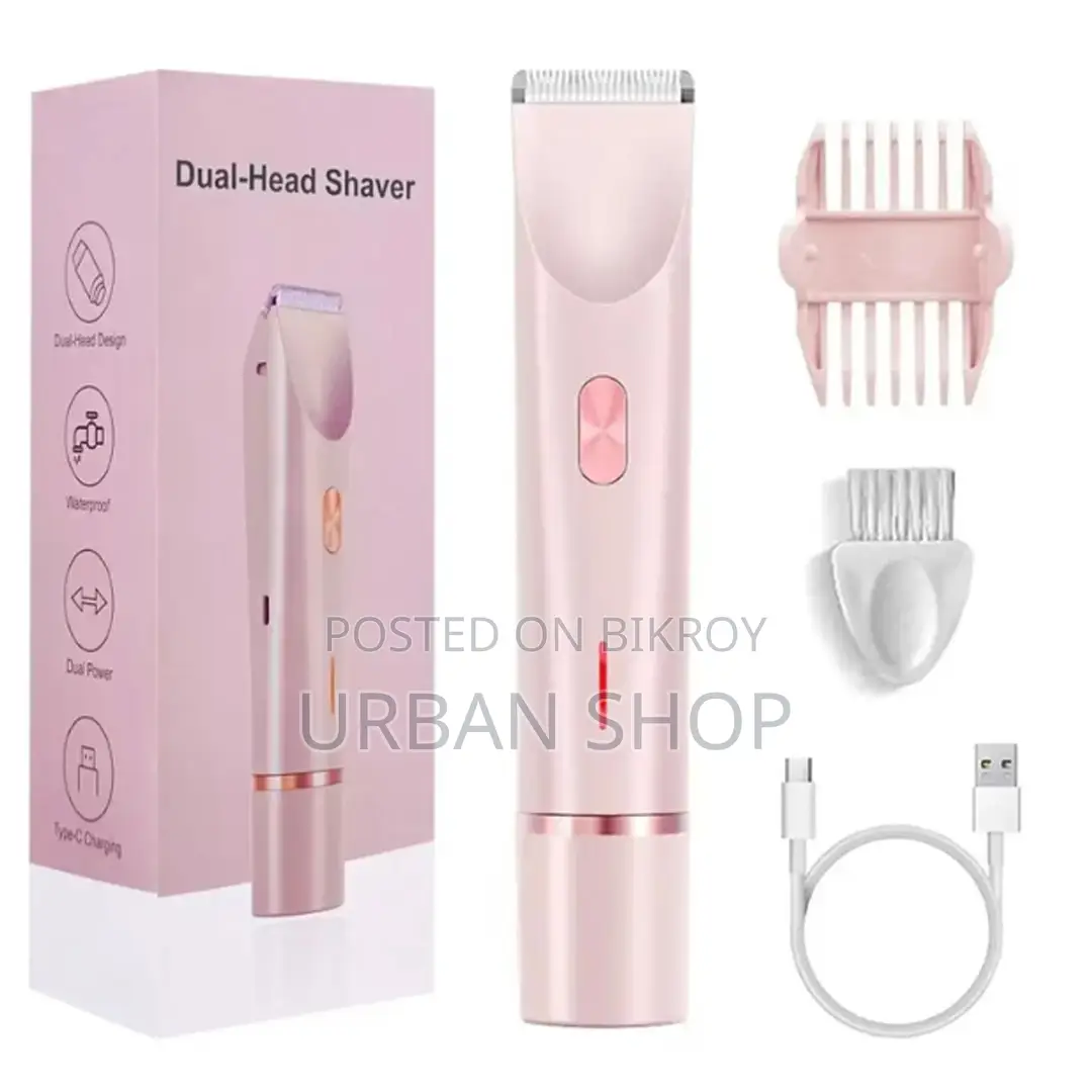 2-in-1 Waterproof Electric Shaver for Women
