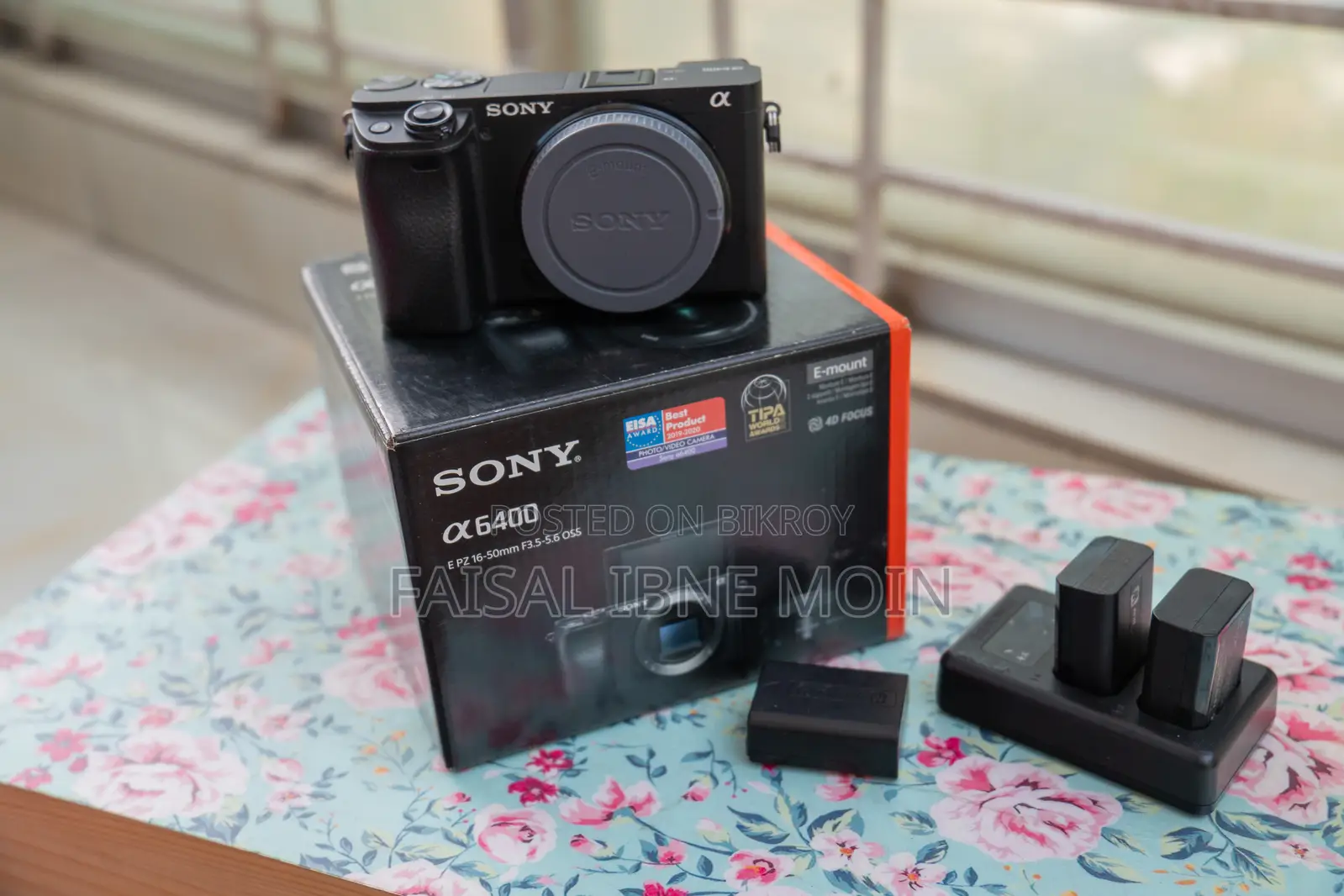 Sony Alpha A6400 Mirrorless Digital Camera (Body Only)