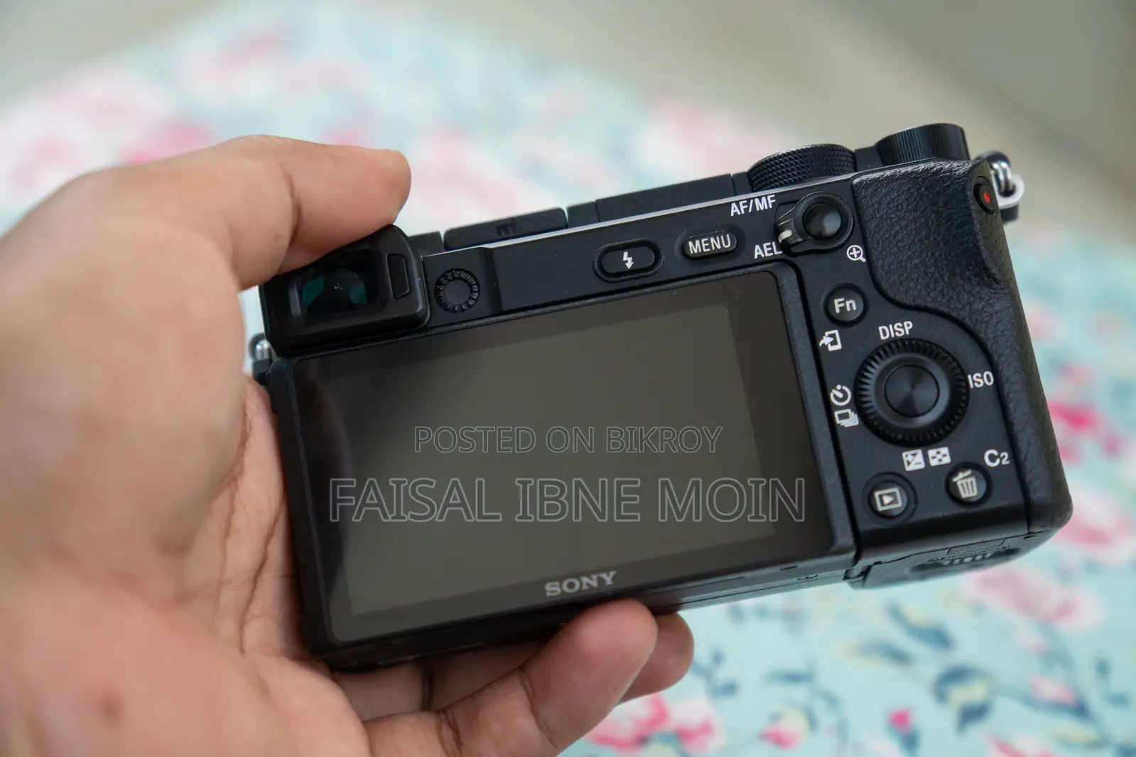 Sony Alpha A6400 Mirrorless Digital Camera (Body Only)